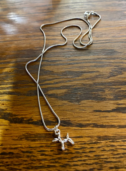 Silver Balloon Dog Jewelry