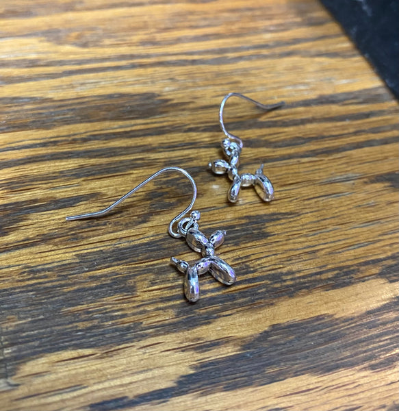 Silver Balloon Dog Jewelry