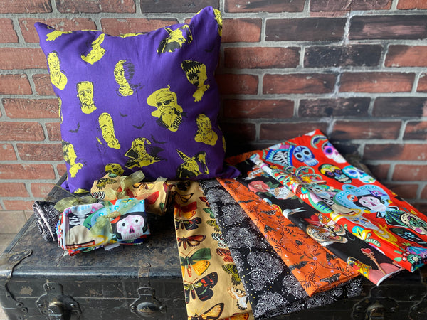 Cotton Print Pillow Cover w/ Zipper 18"x18"