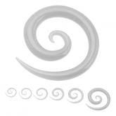 Glow acrylic spirals