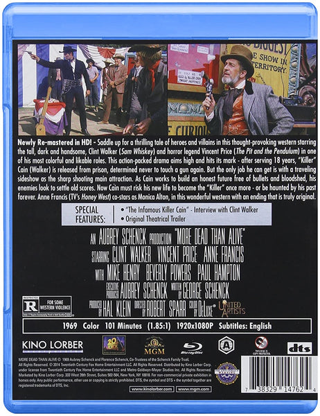 More Dead Than Alive Blu-ray - Corvus: Clothing and Curiosities