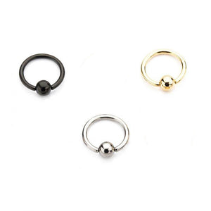 14g Captive Bead Ring Single - Corvus: Clothing and Curiosities