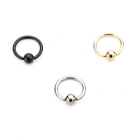 14g Captive Bead Ring Single - Corvus: Clothing and Curiosities