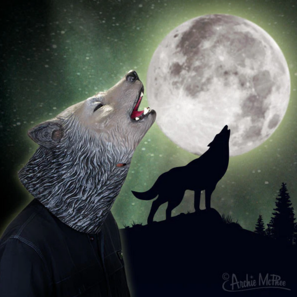 Howling Wolf Mask