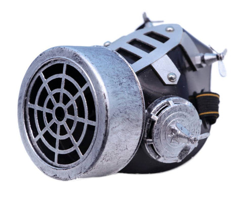 3.6" Steampunk Mask with moving gears