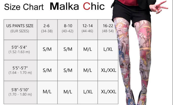 Malka Chic Colored Tights